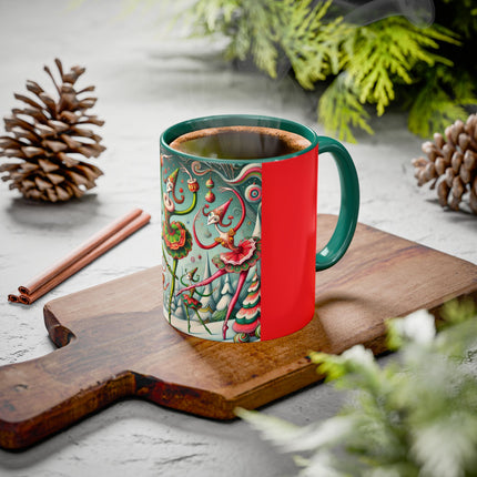 Christmas Ballet of the Absurd Colorful Mugs (11oz, 15oz)