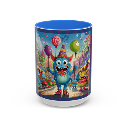 Monster Parade Madness Colorful Mugs (11oz, 15oz)