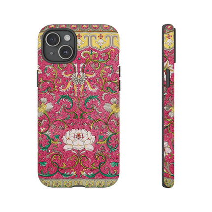 Pink Floral Pattern by Owen Jones Phone Cases