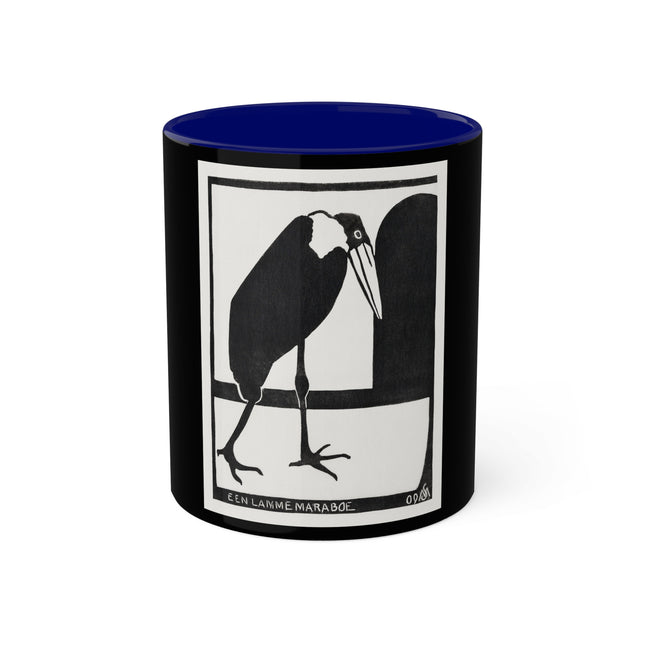 A Lame Marabou by Samuel Jessurun de Mesquita Colorful Mugs, 11oz