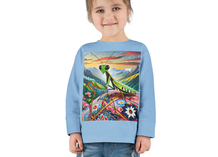 The Joyful Mantis Toddler Long Sleeve Tee