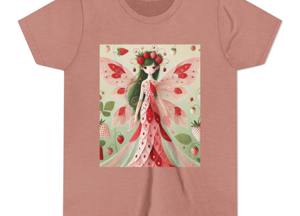 Strawberry Fairy Delight Youth Short Sleeve Tee