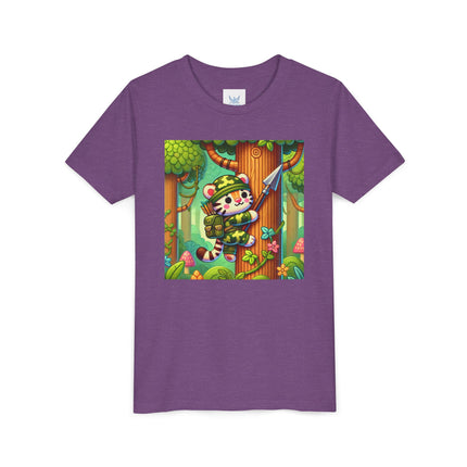 Stealthy Stripes Youth Short Sleeve Tee