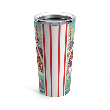 Nutcracker Candy-Striped Adventure Tumbler 20oz