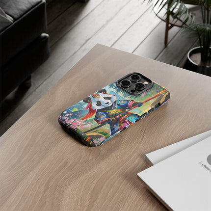Cyberpunk Samurai Phone Cases