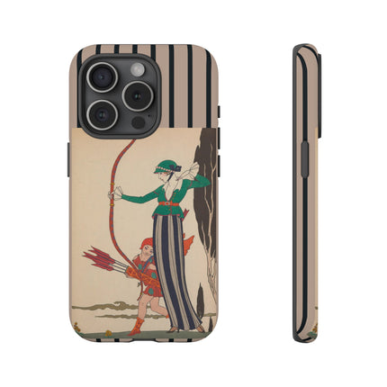 L'Arc Rouge by George Barbier Phone Cases