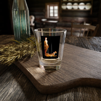 Leopard Queen Shot Glass – Wild Beauty & Art Deco Glamour