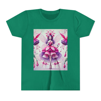 Fuchsia Fairy Youth Short Sleeve Tee