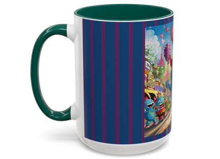 Monster Parade Madness Colorful Mugs (11oz, 15oz)