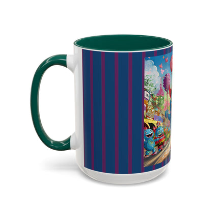 Monster Parade Madness Colorful Mugs (11oz, 15oz)