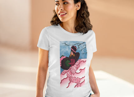 Winter Rose Empress Women's Midweight Cotton Tee