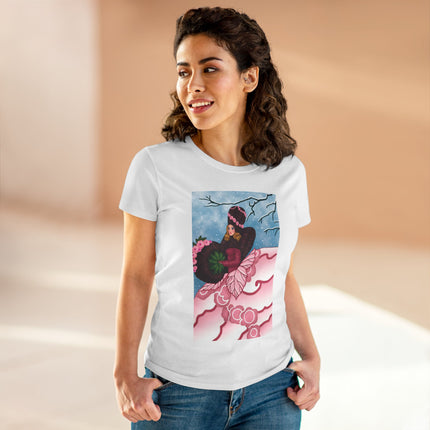 Winter Rose Empress Women's Midweight Cotton Tee