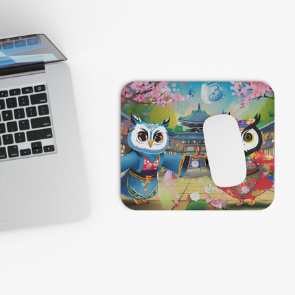 Twirling Talons Mouse Pad, Rectangle