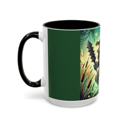 Swamp Tyrant Colorful Mugs (11oz, 15oz)
