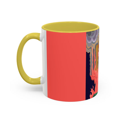 The Firebird's Awakening Colorful Mug (11oz, 15oz) – Ballet Fantasy, Mythic Fire & Art Deco Drama