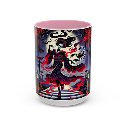 Halloween Sorceress Colorful Mugs (11oz, 15oz)