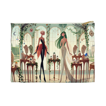 The Fairy Treasures Flat Pouch – Enchanted Jewelry & Whimsical Wonder