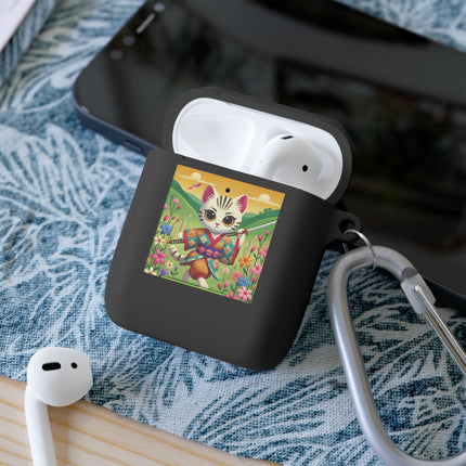 Samurai Kitten AirPods and AirPods Pro Case