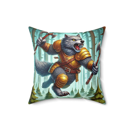 Wolverine Vanguard Spun Polyester Square Pillow