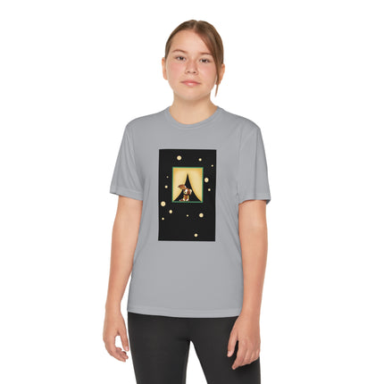 Playful Paws Youth Competitor Tee – Vintage Charm & Curious Adventure