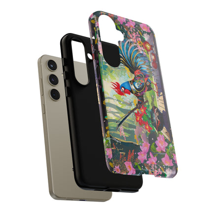 Cyberpunk Rooster Phone Cases