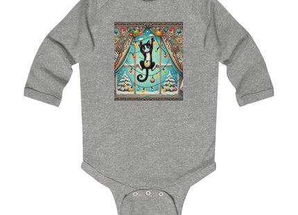 Mischief in Tinselland Infant Long Sleeve Bodysuit