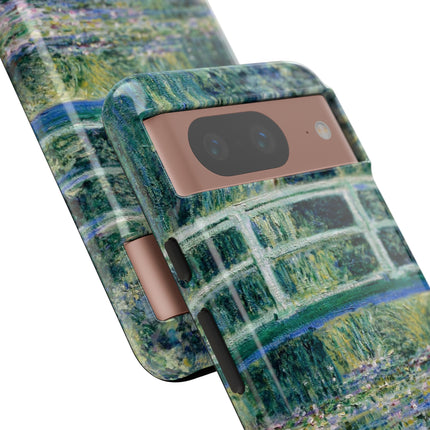 Water Lilies and Japanese Bridge by Claude Monet Phone Cases