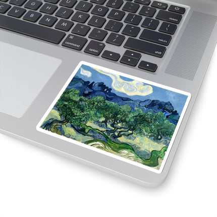 Olive Trees by Vincent Van Gogh Kiss-Cut Stickers (4 Sizes)