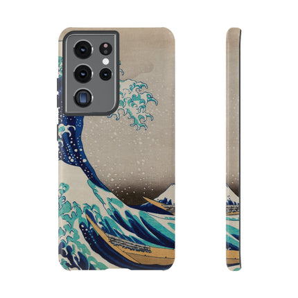 The Great Wave off Kanagawa by Katsushika Hokusai Phone Cases