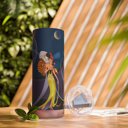 Moonlit Serenade Skinny Matte Tumbler, 20oz