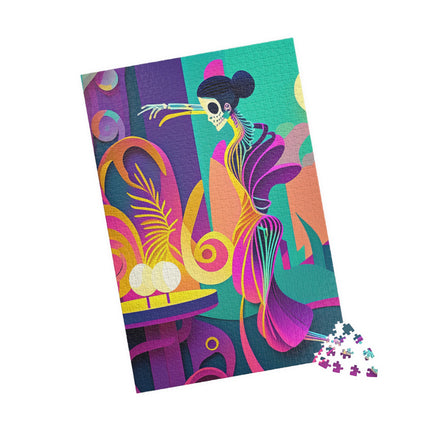 Dance of the Skeleton Ballerinas Puzzle (110, 252, 520, 1014-piece)