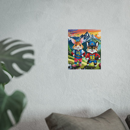 Animal Athletes Fine Art Posters