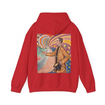 Portrait of Felix Feneon by Paul Signac Heavy Blend™ Hooded Sweatshirt