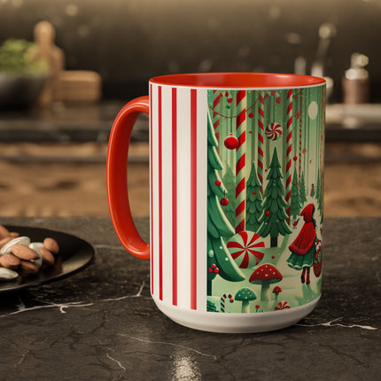 Enchanted Candy Forest Colorful Mugs (11oz, 15oz)