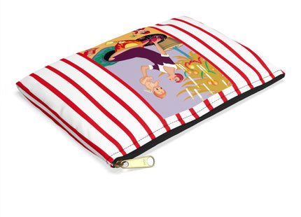 Art Deco Christmas Accessory Pouch