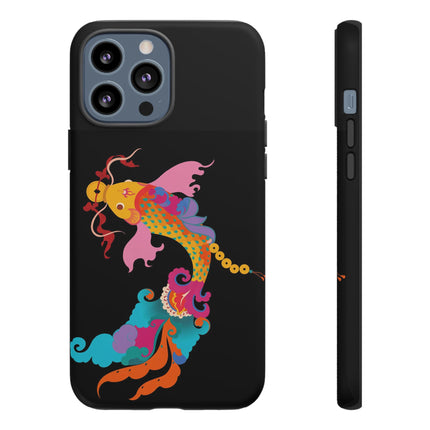 Golden Koi Phone Case – Lucky Swim & Vibrant Fortune