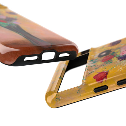 Vase of Flowers by Odilon Redon Phone Cases