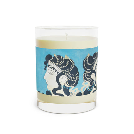 Reproduction of Ladies in Blue Scented Candle - Full Glass, 11oz