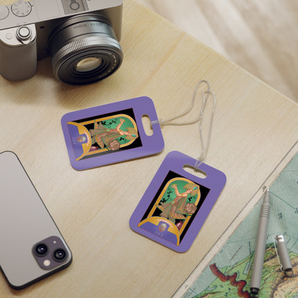 October & Opal, Tourmaline (from the Gem Series) by Sofia Chiostri Luggage Tags