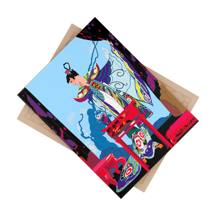 A Visual Journey by Umberto Brunelleschi Ceramic Tile