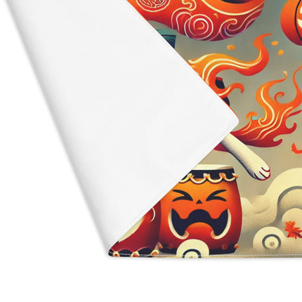 Jack-O’-Lantern Drums & The Kabuki Rabbit Placemat, 1pc