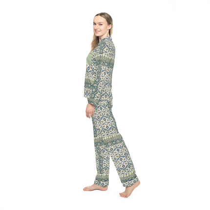 Arabesques by Émile Prisse d'Avennes Women’s Satin Pajamas