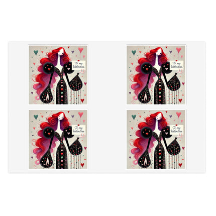 To My Valentine Sticker Sheets