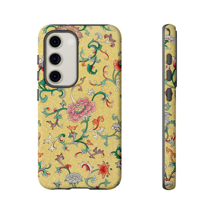 Flower Illustration by Owen Jones Phone Cases