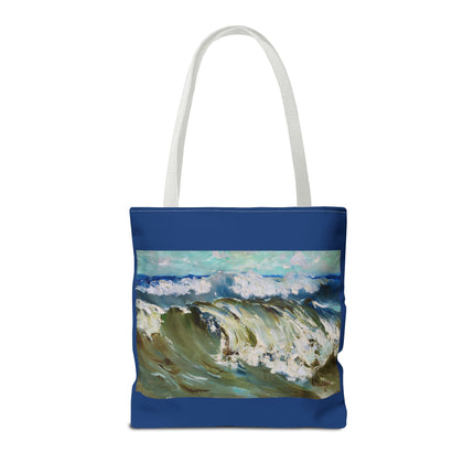 The Wave by Karl Hagemeister Tote Bag (AOP)