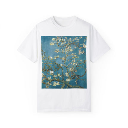 Almond Blossom by Vincent van Gogh Unisex Garment-Dyed T-shirt