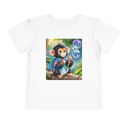 Bubble Magic in the Jungle Toddler Short Sleeve Tee