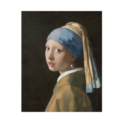 Girl with a Pearl Earring by Johannes Vermeer Matte Canvas, Stretched, 0.75"