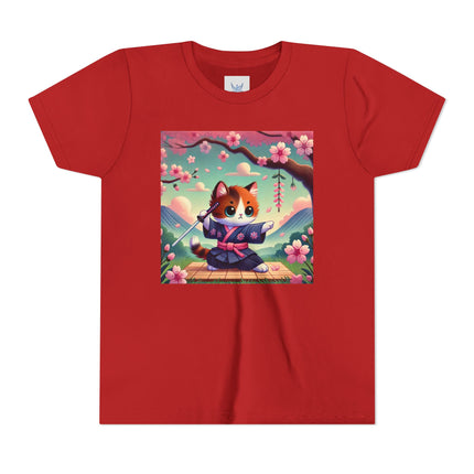 Samurai Kitten Youth Short Sleeve Tee