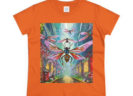 Neon Swarm Cotton Tee